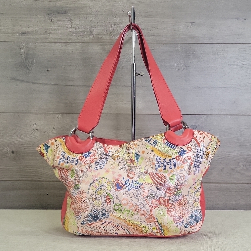 Stuart Weitzman Colorful Leather Women's Shoulder Bag